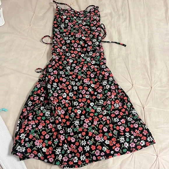 Princess Polly | Dresses | Princess Polly Celena Mini Black Floral Dress  Size 2 | Poshmark
